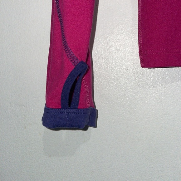 Size M Women’s Nike Pink and Purple Quarter Zip Jacket - Picture 4 of 5